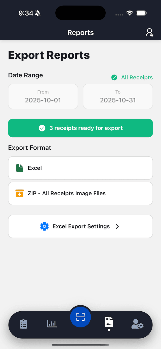Export Features